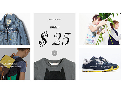 1992 | Grid Category Layout 1992 category creative dzoan ecommerce fashion grid layout minimalism psd theme