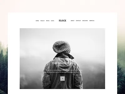 Flock Personal Theme blog minimal personal