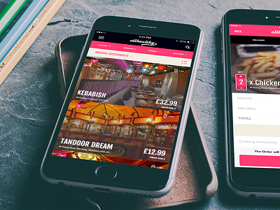 UI Designs for Food Delivery app ui design ios app visual design healthy food app