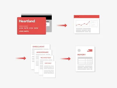 Powerpoint Slide Elements browser credit card elements paper red ui