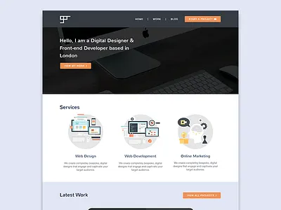 JJSD Portfolio Re-skin design portfolio web