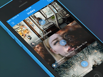 Wildfire flat flat design gif ios iphone sohu ui user experience user interface ux video wildfire