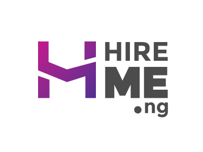 Hireme.ng | Landscape variant app facebook hire identity logo website