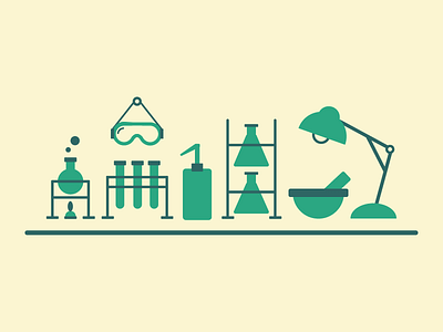 3/100 beakers experiment goggles lab labs science