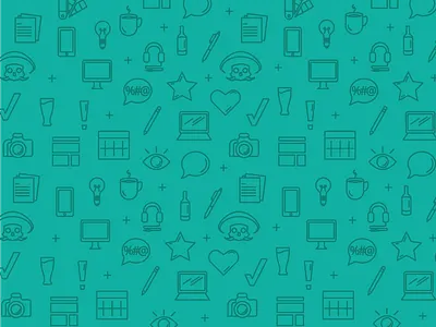 DeadMariachi Icons app icons background green icons line icons pattern teal web