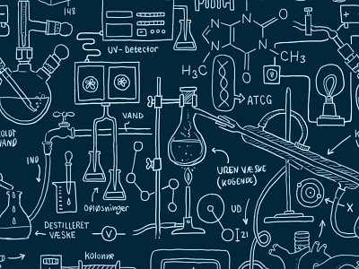 Science Pattern [download] download freebie pattern research science tech technology