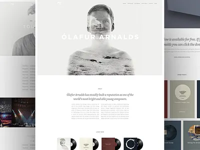 Ólafur Arnalds albums cart discography iceland icelandic latest music musician notebook play store tour