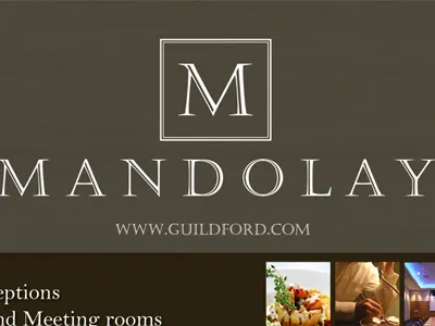 Mandolay Promo Leaflet design indesign leaflet print