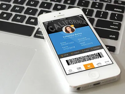 DMV Rebrand app brand identity california department of motor vehicles dmv interface iphone license rebrand ui ux