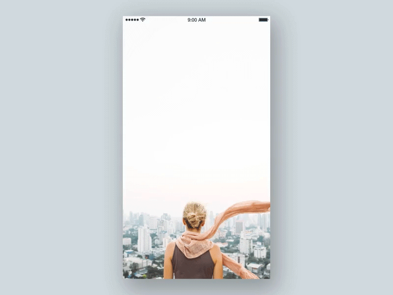 Sign In ae after effects facebook favorr gif ios login sign in sign up splash