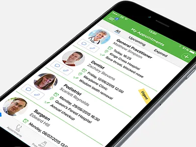 Private Healthcare App WIP appointment doctor fitness health healthcare medical medicine treatment