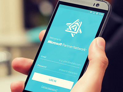 Partners Network Android App android app design interaction material network partner ui ux