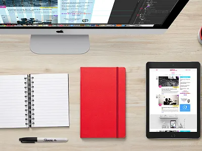 S.I Blog blog design radio ui ui design ux web web design