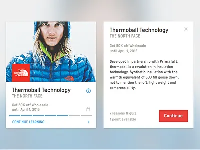 Home Card card ecommerce interaction design product responsive retail training ui ux web website