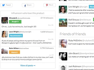Product Entity Page machine learning nlp recommendations social