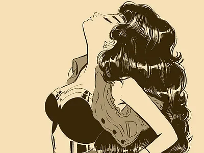 Wonder hair hero ink super wonderwoman