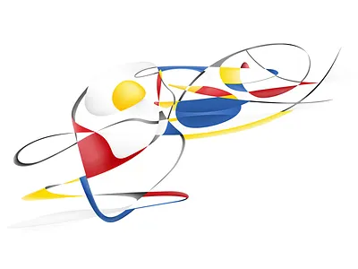 For the birds! abstract birds illustrator personal work vector