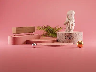 Decay 3d design graphic design illustration