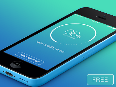 Download app UI Sketch freebie download free freebie ios ios 8 progress sketch ui ux