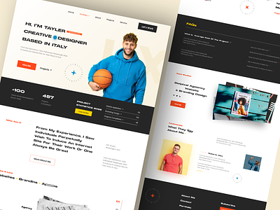 Personal Portfolio Website designs, themes, templates and downloadable  graphic elements on Dribbble