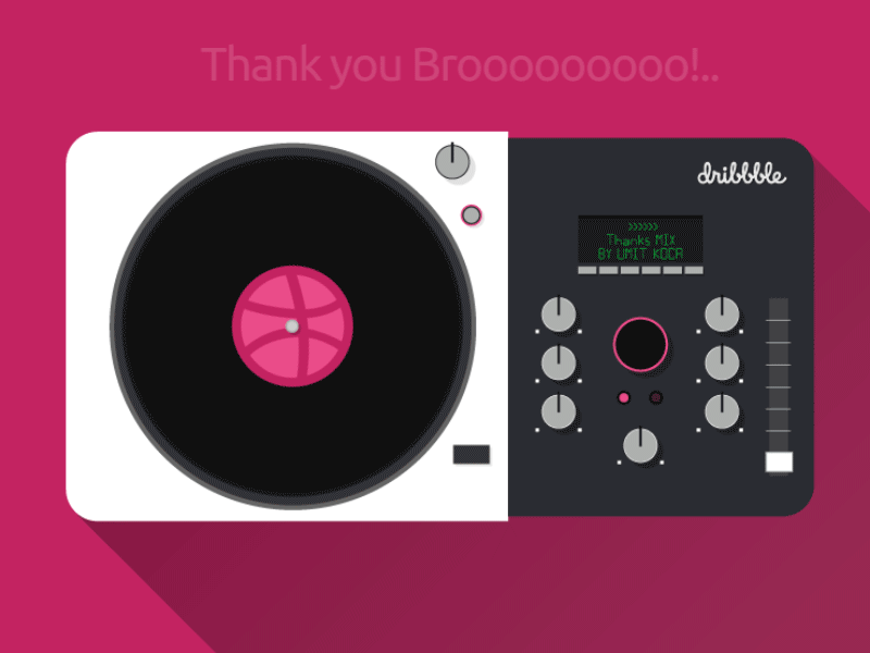 Hi Dribbble! - Thanks Onur... 2danimation aftereffects dribbble dribbbleinvite invite new newplayer onursenture thanks umitkoca