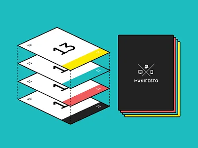 Manifesto Planning Poker® Cards agile cards deck estimation illustration planning points poker scrum sprint