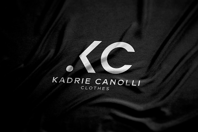kadrie canolli branding clothes design dress fashion graphic design kc logo typography vector