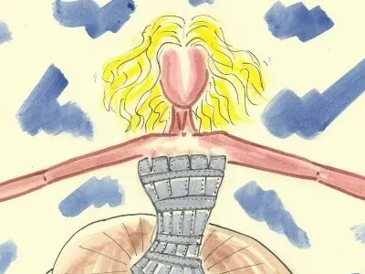 LEONARDO DA VINCI Inspiration II handmade illustrations