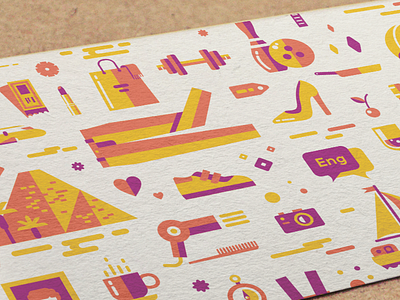 Juicy pattern branding discounts identity pattern promotions special offers