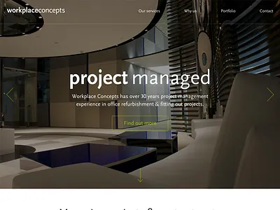 Workplace Concepts css html layout responsive web design