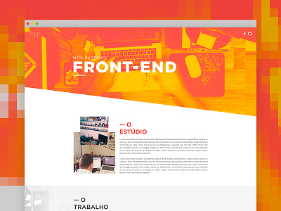 Estúdio FFW ffw front end onepage studio ui ux