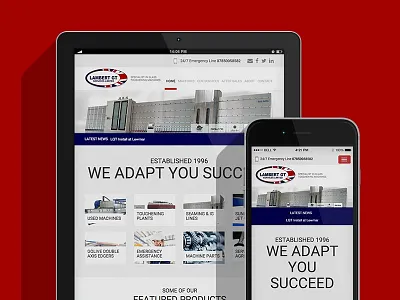 Lamberts GT branding design digital information architecture planning ui ux