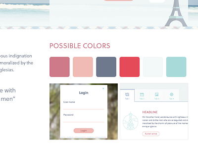 Moodboard ui