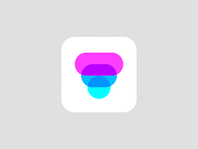 icon brand branding design dev developer icon identity illustration ios logo logotype mobile pyramid