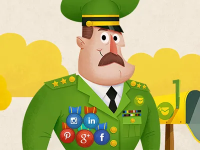 Social&Email Marketing Infographic email infographic marketing social