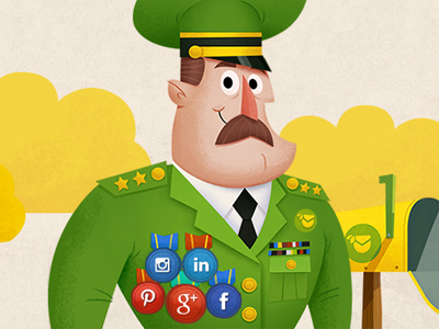 Social&Email Marketing Infographic email infographic marketing social