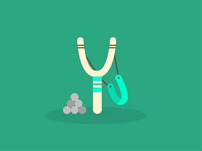 11/100 pebbles slingshot