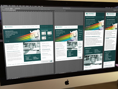 Responsive Webdesign for Stehle desktop mobile responsive webdesign tablet