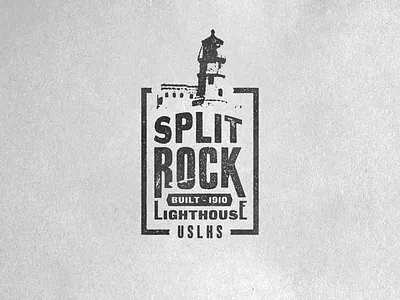 Minnesota Warm Up Series #16 badge light house lock up split rock texture type warm up