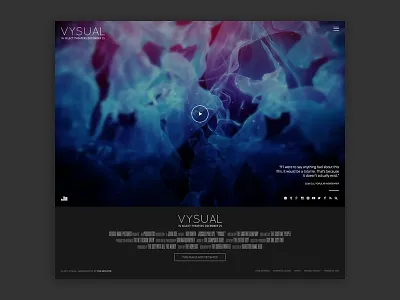 VYSUAL WordPress Theme film movie theme themeforest wordpress