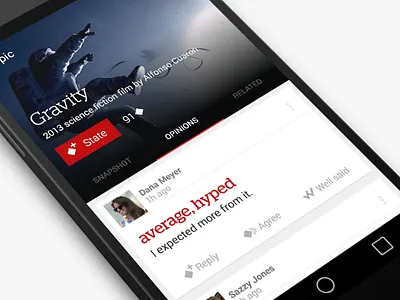 State topic wiki actions android button comment debate feed header opinion tabs topic ui