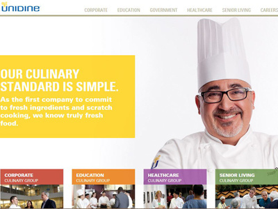 Unidine Web Design branding identity web web design website