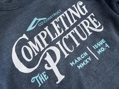 Co-Construct Issue No. 4 charlottesville coconstruct hand lettering paint print design screen print tried and true virginia