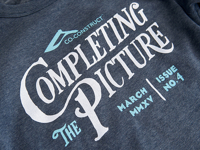 Co-Construct Issue No. 4 charlottesville coconstruct hand lettering paint print design screen print tried and true virginia