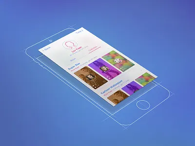 Wonder Wall Profile View app ios iphone profile ui view wallpaper wonder wall