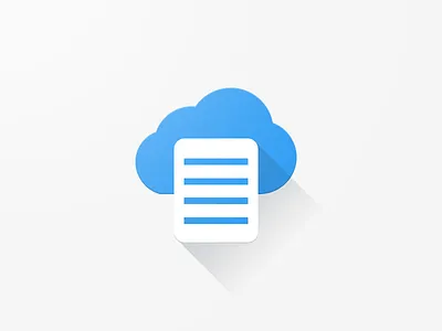 nPad android m androidl best app n designer new document google flat icon illustration cloud material material design materialdesign note