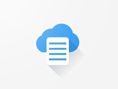 nPad android m androidl best app n designer new document google flat icon illustration cloud material material design materialdesign note