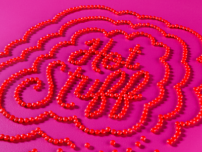 HotStuff february foodlettering foodtype instagram redhots sweetandspicy type valentinesday