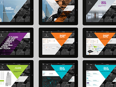 Blade - Full Collection blue grey menu property style typography ui user experience user interface ux vector web design