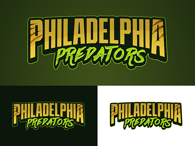 'Philadelphia Predators' art branding daily design identity illustration logo logomark ui vector